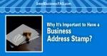 Have a Business Address Stamp